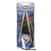 Спицы Prym 212214 круговые 8мм./80см. латунь фото
