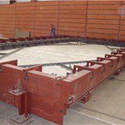 Бетонирование вагонеток печи фото