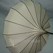 Зонт в китайском стиле Пагода Белый 6028 фото