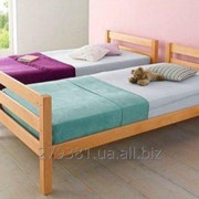 Кровати деревянные односпальные из массива сосны без покраски