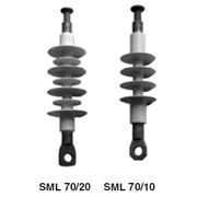 Изоляторы подвесные натяжные полимерные SML 70/10, SML 70/20 фотография