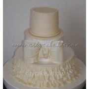 Торт свадебный №0113 код товара: 1-0113 фотография
