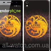 Чехол на Huawei Ascend P6 Game Of Thrones. House Fire And Blood “3055c-39“ фотография