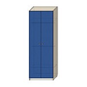 Шкаф для одежды Силуэт, фасады ДСП (СФ-264106, СФ-265901)
