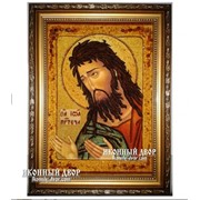 Икона Святой Иоанн Креститель, Предтеча, янтаря, ручная работа, Цена, Украина Код товара: Оар-38 фото