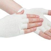 Подперчатки HANDYboo EASY антибактериальные противомикробные, белые, размер M