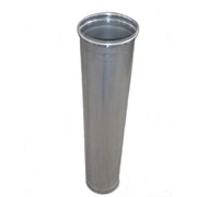 Труба из нержавеющей стали: L = 0,3 м, 0,5 мм, диаметр (ф250) фотография