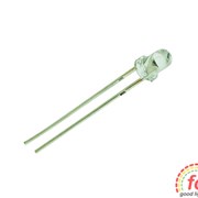 Выводной светодиод 3мм (желтый) фото