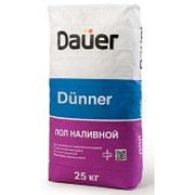 Daüer “DÜNNER / ДЮННЕР“ Наливной пол цементный тонкослойный, 25 кг (48 шт/под) фотография