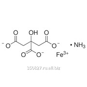 Аммоний железо(III) гидроцитрат-цитрат (1:2:1:2), водный, Ч фото