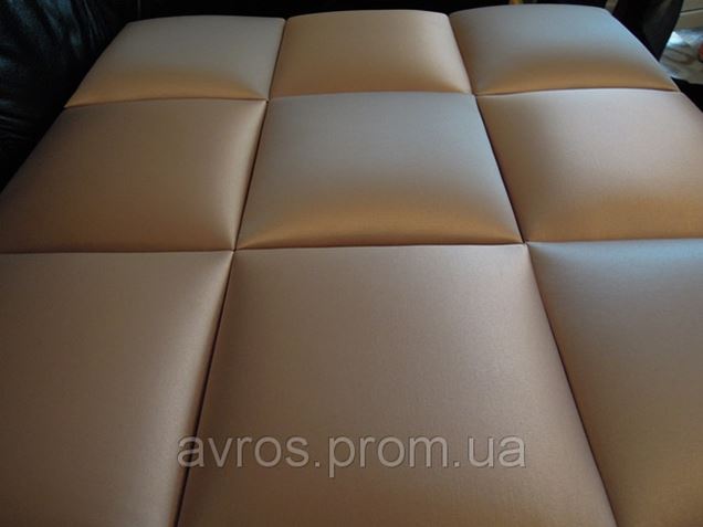 Мягкая плитка для стен. Декоративные панели из кожи,ткани. Тканевые ...