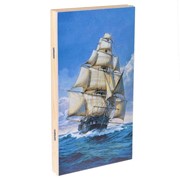 Нарды и шашки деревянные - Корабль (42 см)