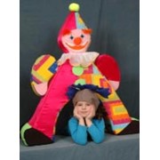 Мягкая игрушка Клоун Ириска фото