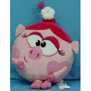 Мягкая игрушка-подушка Смешарики свинка Нюша фотография