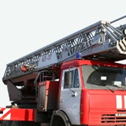 Автолестница пожарная АЛ-37 на шасси КамАЗ-65115 фото