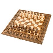 Шахматы + нарды резные “Гранатовый сад“ 40, Karen Harutyunyan фото