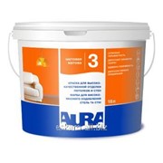 Акрилатная краска для высококачественной отделки потолков и стен Aura Luxpro 3 фото