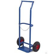 Тележка для баллонов ПР-1 пропановых, 1 баллон (2 колеса d 200мм, лит. рези фото