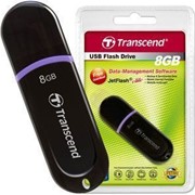 Флеш-память Transcend 300 (Black) 8GB (чт.15/зап.7 Мбайт/сек) фотография