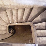 Лестницы бетонные гладкоподшитые тетивные. фото