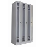 Шкаф для одежды металлический односекционный, двухсекционный, трехсекционный и двустворчатый