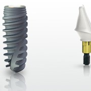 Установка импланта Astra Tech с формирователем десны 1ед. фото