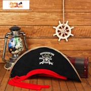 Шляпа пиратская “Употребление рома“, взрослая фото