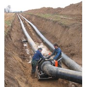 Строительство трубопроводов ПНД Харьков фото