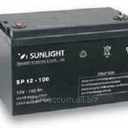 Аккумулятор 12 Вольт, 100 Ач, Sunlight SP 12-100 фото