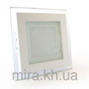Светильник светодиодный Biom GL-S6 W 6Вт квадратный белый фото