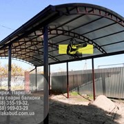 Виготовлення воріт, хвірток, піддашків, навісів фото