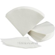 Фильтры бумажные белые для воронок (1уп-40 шт)