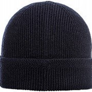 Шапка трикотажная черный фото