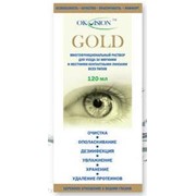 OKVision™ GOLD - универсальный раствор для ухода за контактными линзами всех типов. фото