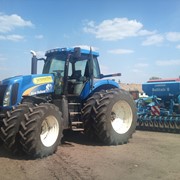 Полный перечень работ по обработке почвы мощной современной техникой (вспашка, дисковка, посев, уборка и т.д. фото