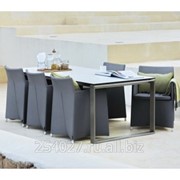 Комплект элитной мебели для столовой Diamond Tex Grey фото
