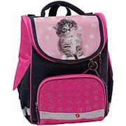 Школьный формованный рюкзак Bagland 'Успех' розовый с синим фото