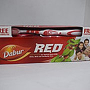 Зубная паста Dabur Red (Дабур Рэд) 200г + щетка фото