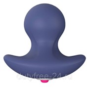 Анальная пробка Jessie с вибрацией - 6,3 см. фото