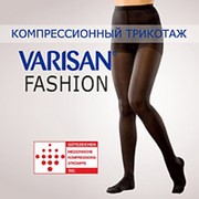 Колготки компрессионные Varisan Fashion 1 класса компрессии V-F23N5, черные фотография