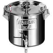 Перегонный куб “Добрый Жар“ на 60 литров (нагрев на плите) фото