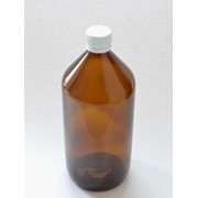 Бутылка стеклянная (узкое горло), 1000 мл, (Германия) фото
