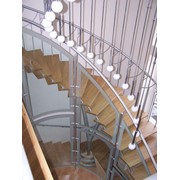 Винтовые лестницы металлические фотография