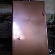 Металлическая дверь с полимерным покрытием