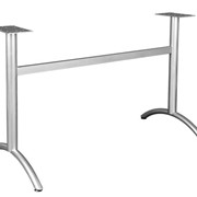 Детали мебельные из нержавеющей стали. Опоры для столов для кафе, баров, ресторанов серии КаБаРе (модель VENEZIA). фото