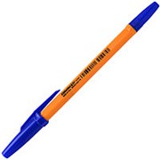 Ручка шариковая Corvina "51-Vintage", синяя, 1 мм., корпус желтый, 40163