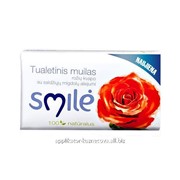 Туалетное мыло с ароматом розы SMILE 100 гр