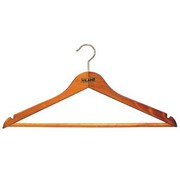 Вешалка одежная с нарезами вишня, 44 х 1,3 см, Viland Артикул FS71202 фото