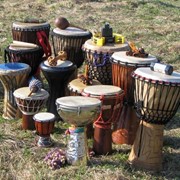 Аренда африканского барабана джембе (опт) фотография