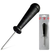 Шило канцелярское, общая длина 150 мм, диаметр иглы 3 мм, ручка черная, блистер с подвесом, ШБ-01 фото